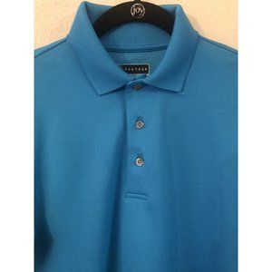 PGA Tour Shirt Mens Small Blue Air Flux Logo